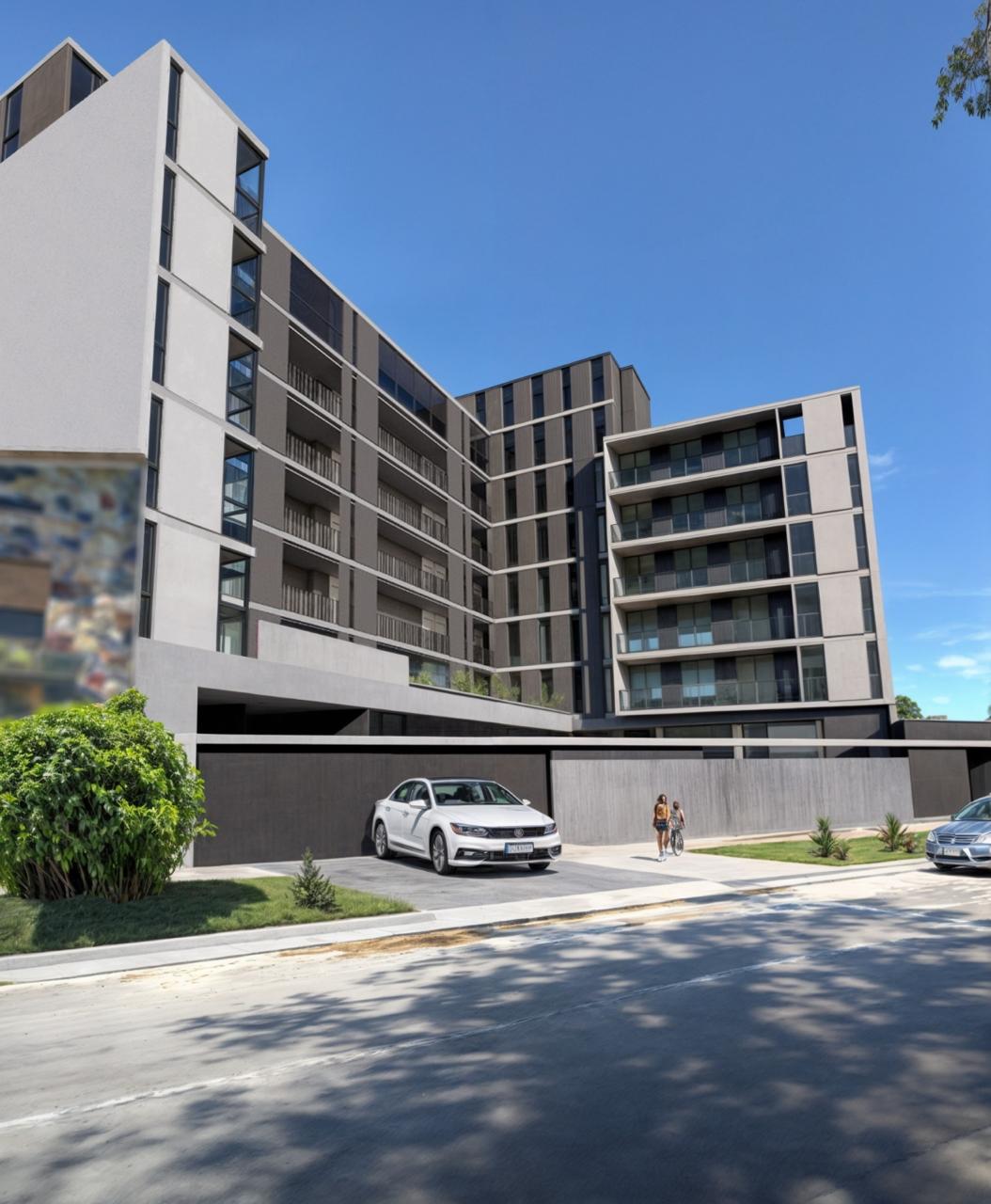 Edificio moderno Ayres de Mayo