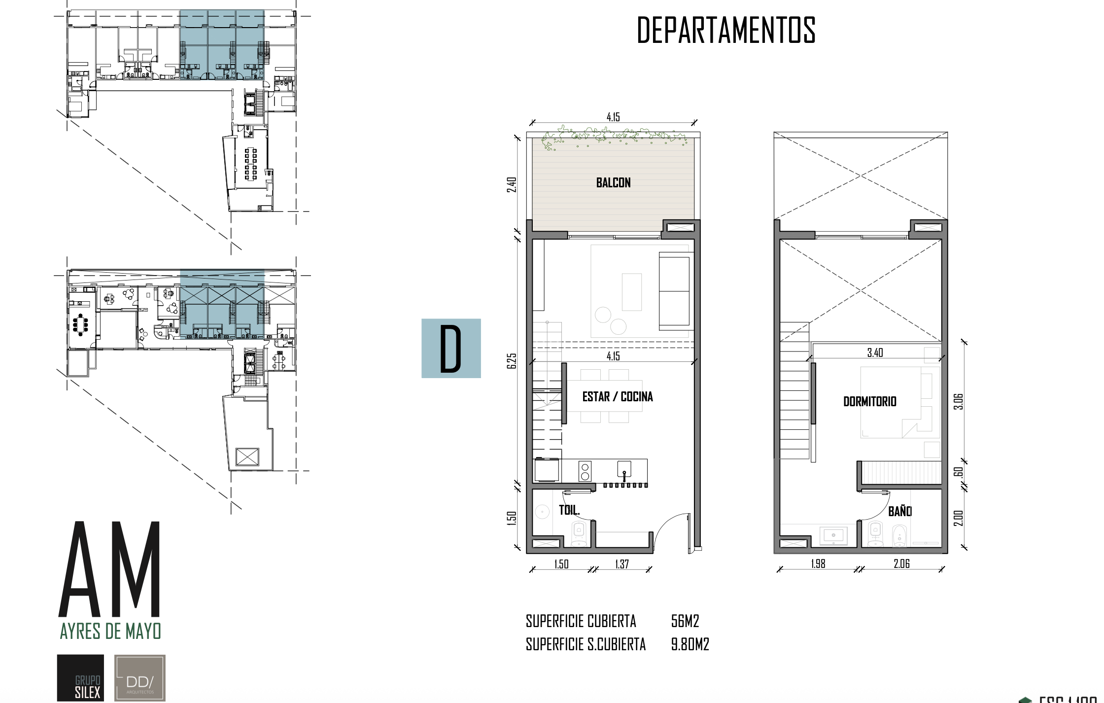 Tipología D - Duplex