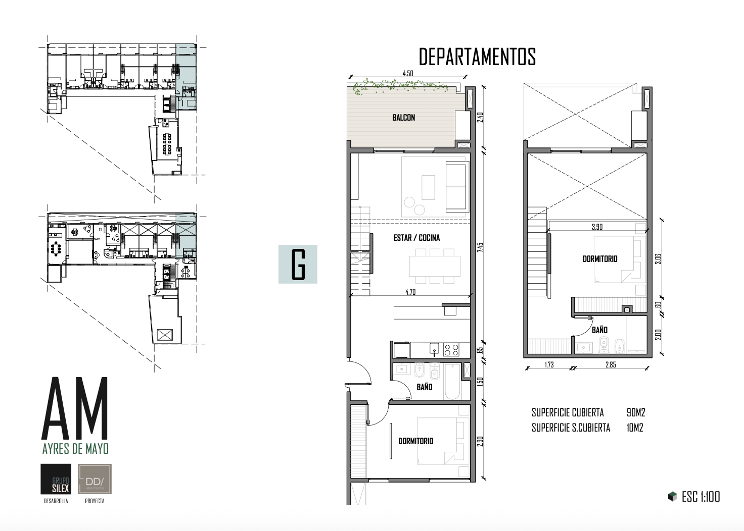 Tipología G - Duplex